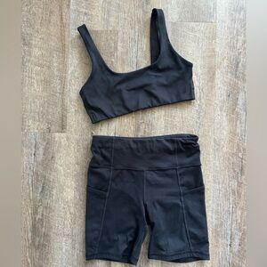 GAP Bike Shorts Workout Set